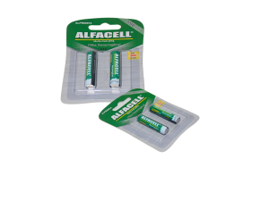 Pilha recarregável aaa c/2 unidades- alfacell
