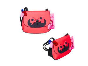 Bolsinha de ombro para meninas minnie - princesa pink