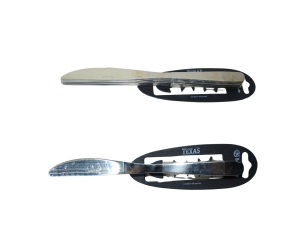  faca de sobremesa inox c/6 peças - texas - sq