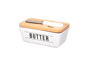 Manteigueira manhã branco 400ml – pcln193/br hauskraft