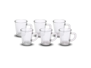 Caneca cristal para chás e cafés