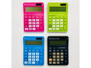 Calculadora eletrônica 12 dígitos – mouge jar mj-3866b-c